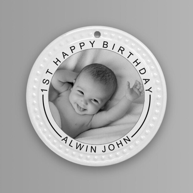 FRIDGE MAGNET CERAMIC-ROUND