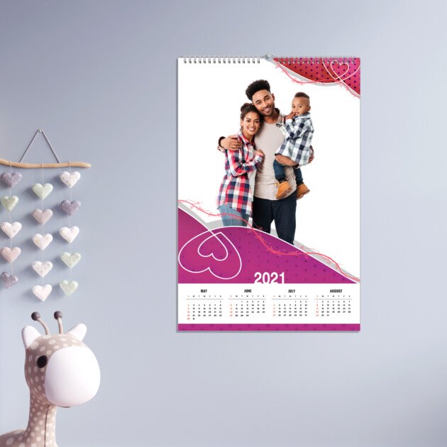 Wall Calendar-3 Sheets